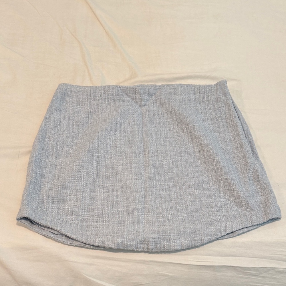 Abercrombie & Fitch Light Blue Mini Skirt